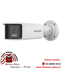 Hikvision DS-2CD2T47G2P-LSU/SL(C) | Cámara IP 4MP con Luz Estroboscópica y Audio